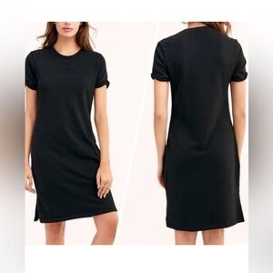 Athleta Black T-shirt/Sweater Dress Size S